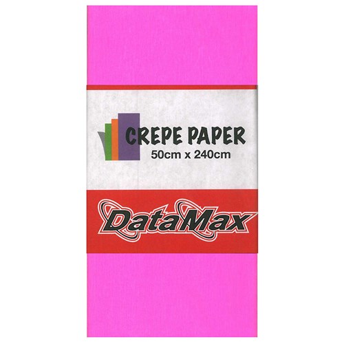 DataMax CP8000 Crepe Paper Assorted 50x240cm_PNK - Theodist