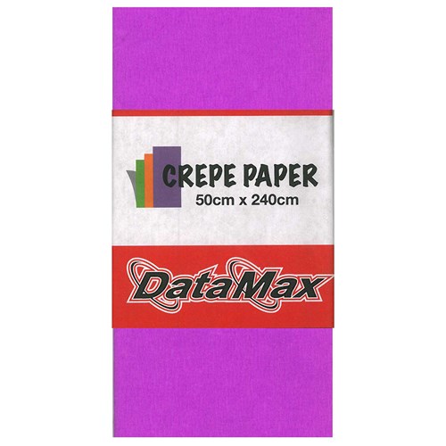 DataMax CP8000 Crepe Paper Assorted 50x240cm_PUR - Theodist