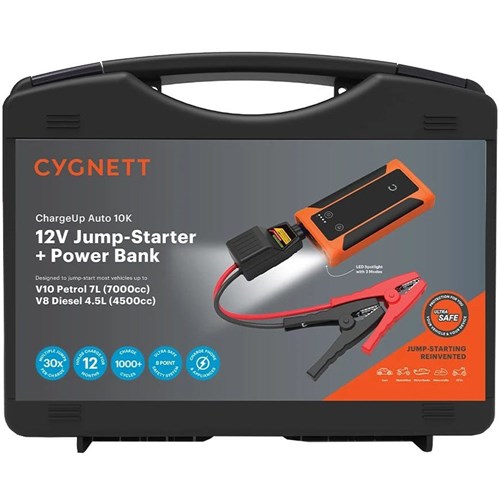 Cygnett ChageUp Power Bank & Auto Starter 12V 10000mAh CY3577CHAUT_5 - Theodist
