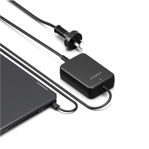 Cygnett Powermaxx 100W gaN USB-C Laptop Charger Black CY5072PDWCH_1 - Theodist