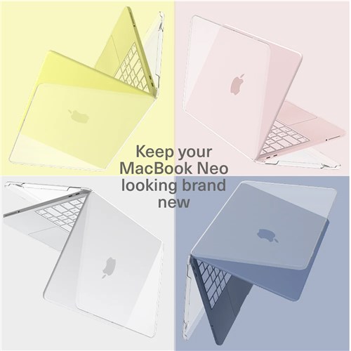 Cygnett AeroShield Slim Protective Clear Laptop Case for MacBook Neo_1 - Theodist