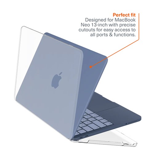 Cygnett AeroShield Slim Protective Clear Laptop Case for MacBook Neo_2 - Theodist