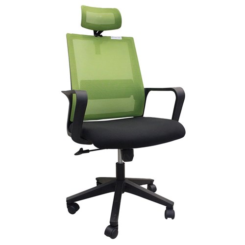 Office Chair Modern M0esh High D6339A_GRN - Theodist