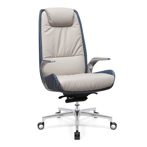 Executive Chair D8529A High Back Blue_1 - Theodist