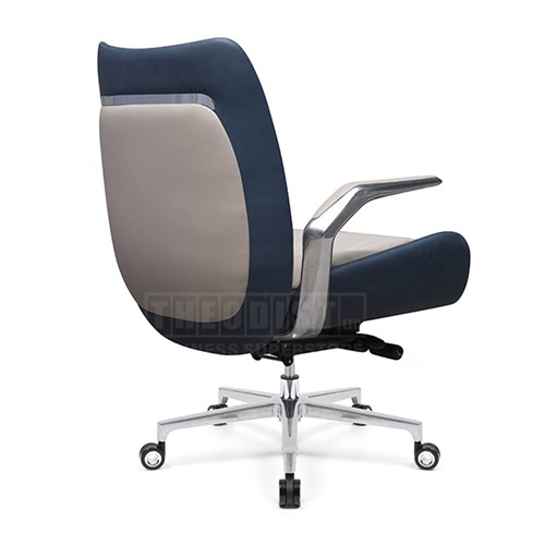 Executive Chair D8529B Medium Back Blue_2 - Theodist