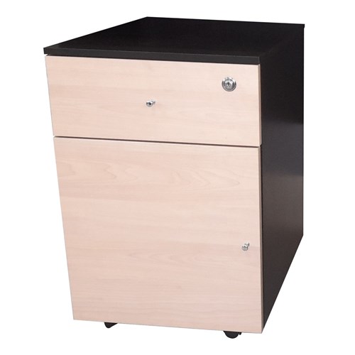 Pedestal Omega Series One Drawer and One Door DA-E040406-19A - Theodist