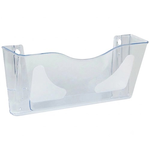 Deflecto 63101 Document Holder A4, Wall Mount, Single Pocket, Landscape - Theodist