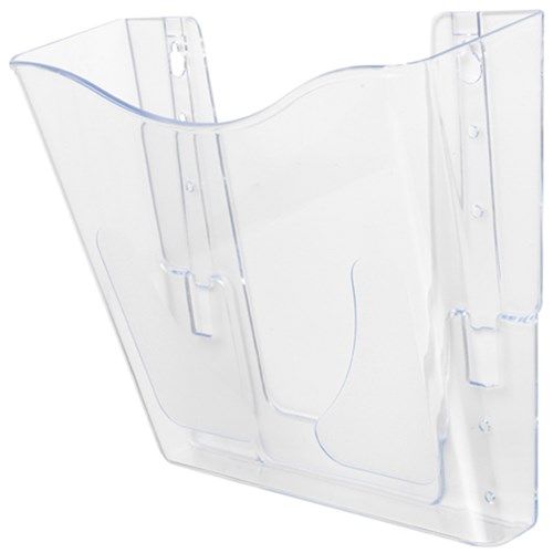 Deflecto 63001 Document Holder A4, Wall Mount, Single Pocket. Portrait - Theodist
