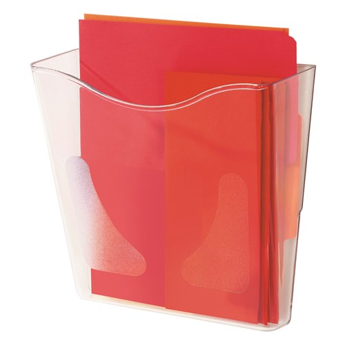Deflecto 63001 Document Holder A4, Wall Mount, Single Pocket. Portrait_1 - Theodist