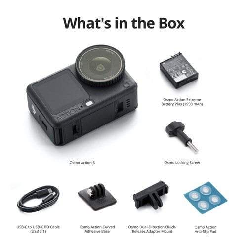 DJI Osmo Action 6 Standard Camera Combo_1 - Theodist