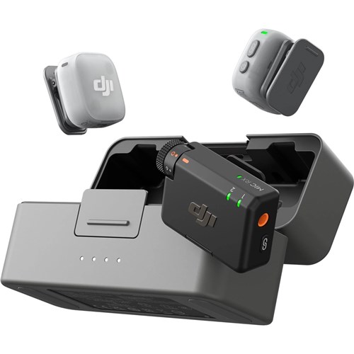 DJI Mic Mini 2, 2 TX + 1 RX + Charging Case, CP.RN.00000529.02 - Theodist