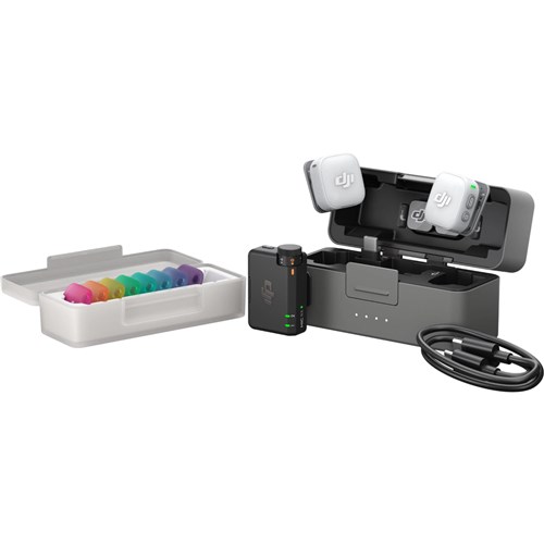 DJI Mic Mini 2, 2 TX + 1 RX + Charging Case, CP.RN.00000529.02_1 - Theodist