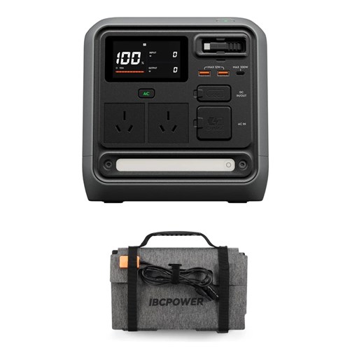 DJI Power 1000 Mini Kit Power Station + 100W Foldable Solar Panel - Theodist