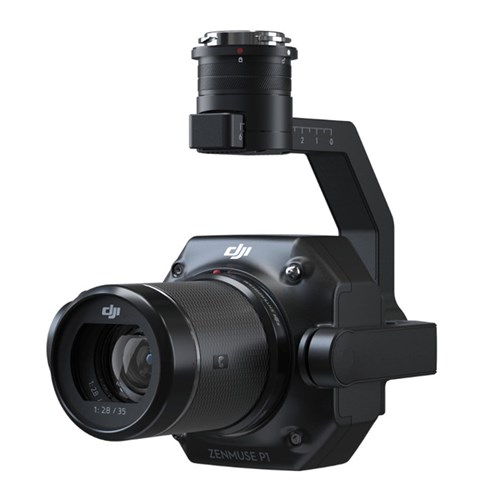 DJI Zenmuse P1 45MP Full Frame Camera with 35mm Lens (Includes Software) - Theodist