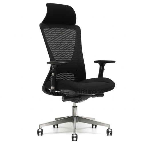 Executive Chair DL8837A High Back Mesh Black - Theodist