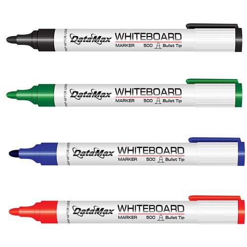 DataMax MAX500 Whiteboard Markers Bullet Tip - Theodist