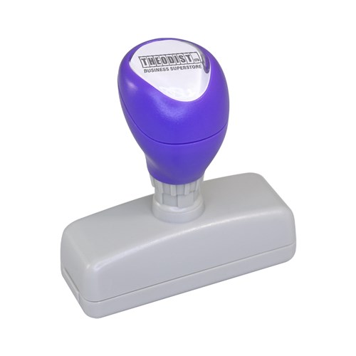 Stamp Pre-Inked Custom Design 13x55mm DM1355 - Theodist