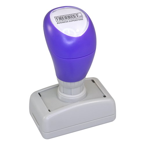 Stamp Pre-Inked Custom Design 22x43mm DM2243 - Theodist