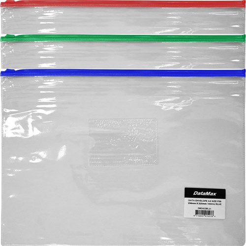 DataMax DM2433 Data Envelope A4 Size F56 236x325mm 140mic - Theodist