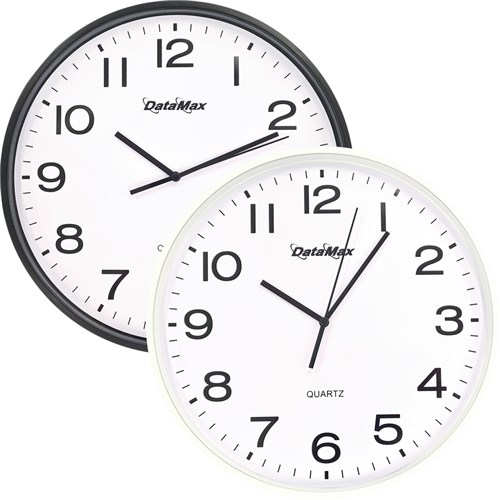 DataMax DM3004 Wall Clock Round 305mm - Theodist