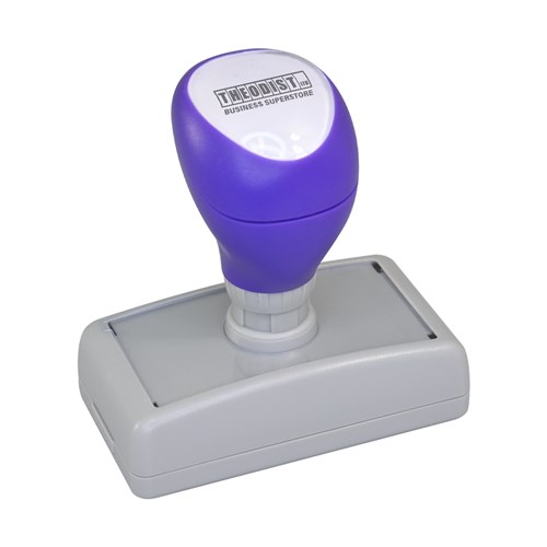Stamp Pre-Inked Custom Design 32x67mm DM3267 - Theodist