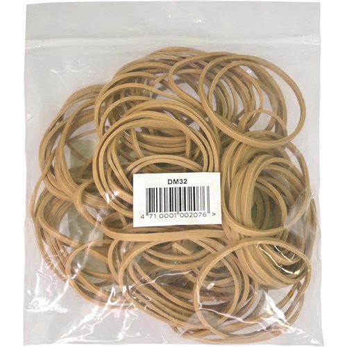 DataMax DM32 No.32 Rubber Bands 50x3.0mm 100g - Theodist