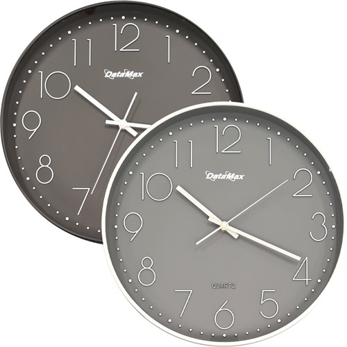 DataMax DM3505 Wall Clock Round 345mm - Theodist