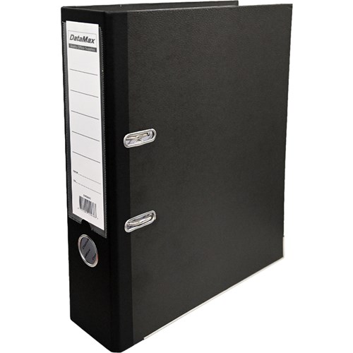 DataMax DM5600 Lever Arch File A4 Board Marble Black with PP Spine - Theodist