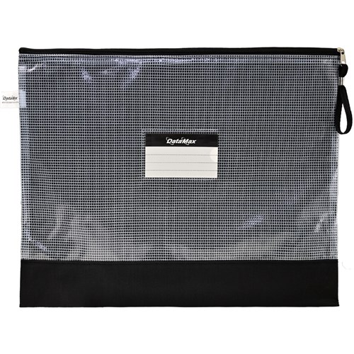 Datamax DM57 Mesh Document Bag with Zipper B4 400x325mm - Theodist