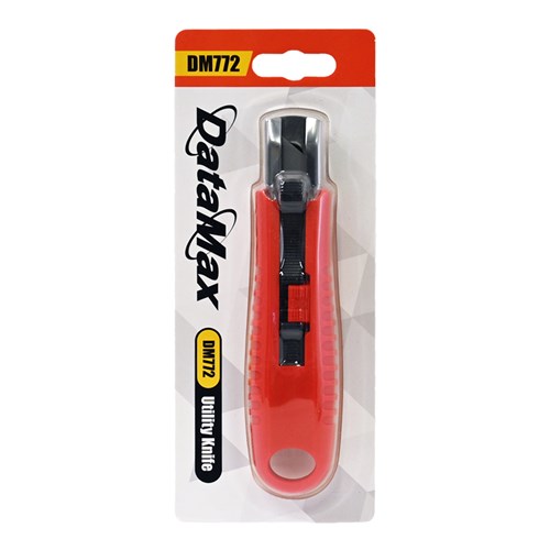 DataMax DM772 Utility Knife with 18mm Blade Red_1 - Theodist 