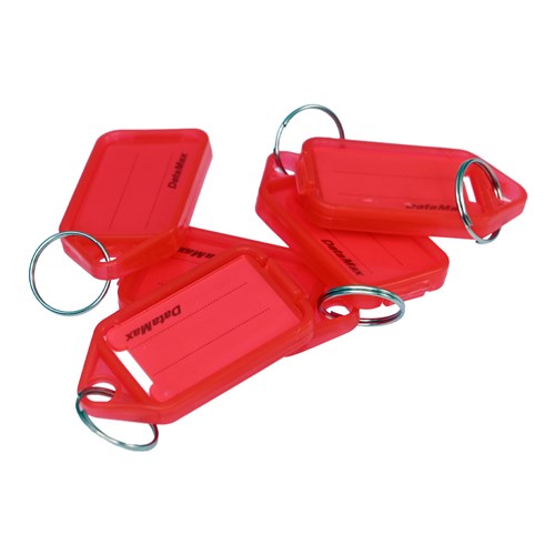 DataMax DM8885 Key Tags 5 Pack Assorted_RED - Theodist