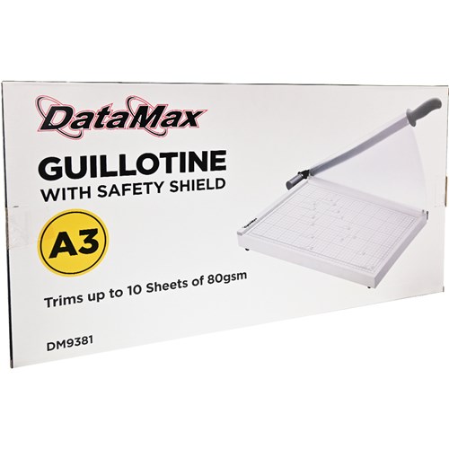 DataMax DM9381 Guillotine with Safety Shield A3_1 - Theodist