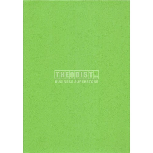 DataMax DMBC98 Leathergrain Textured Binding Cover 300gsm A4_GRN1 - Theodist