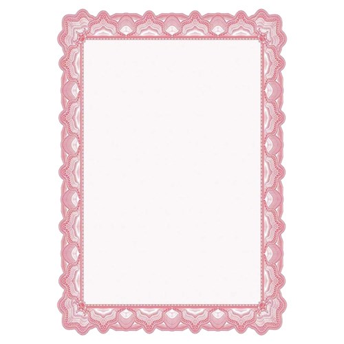 DataMax DMC110 A4 95GSM Certificate Paper, Fortune Boarder, 25 Pieces – Green, Red_1 - Theodist