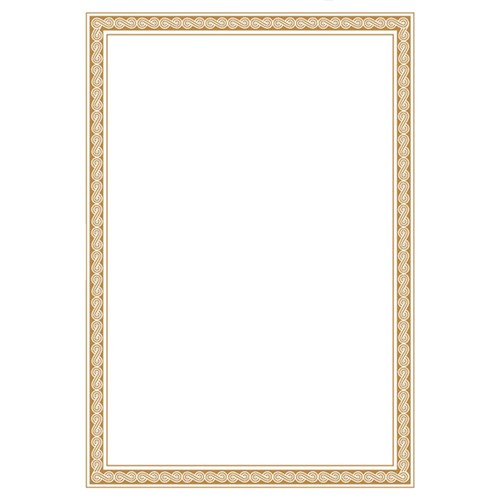 DataMax DMC310 A4 140GSM Certificate Paper 25 Pieces - Gold - Theodist