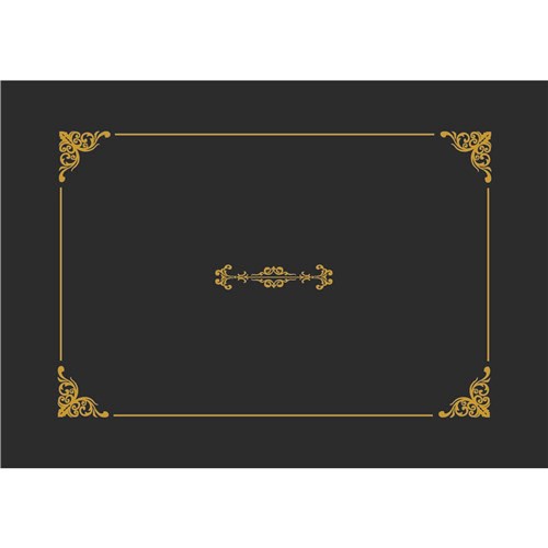 DataMax DMC350 A4 Certificate Cover 6 Pieces – Black - Theodist