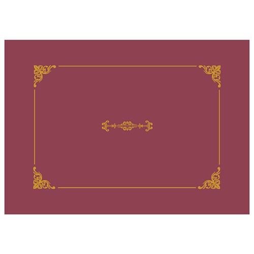 DataMax DMC350 A4 Certificate Cover 6 Pieces – Blue, Red_1 - Theodist