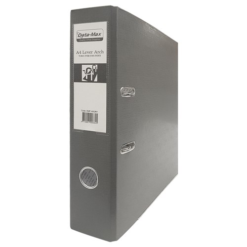 DataMax DMF140 Lever Arch File A4_Grey - Theodist