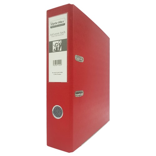 DataMax DMF140 Lever Arch File A4_Red - Theodist