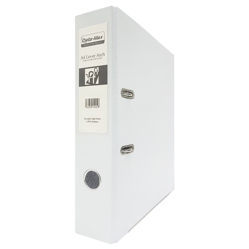 DataMax DMF140 Lever Arch File A4_White - Theodist