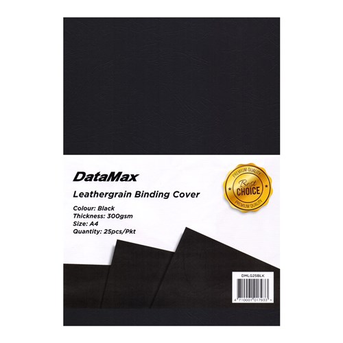 DataMax DMLG25 Leathergrain Binding Cover 300GSM A4 25Pcs/ Pack_9 - Theodist