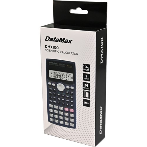 DataMax DMX100 Scientific Calculator 10+2 Digit 2 Linea_6 - Theodist