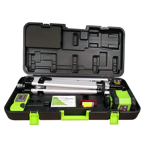 Imex E60 Rotary Laser Kit with Tripod & Staff in Case_3 - Theodist