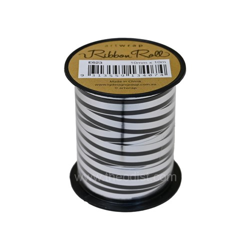 Artwrap E623 Ribbon Roll 10mmx10m for Wedding Assorted Designs_1 - Theodist