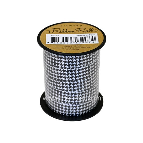 Artwrap E623 Ribbon Roll 10mmx10m for Wedding Assorted Designs_4 - Theodist