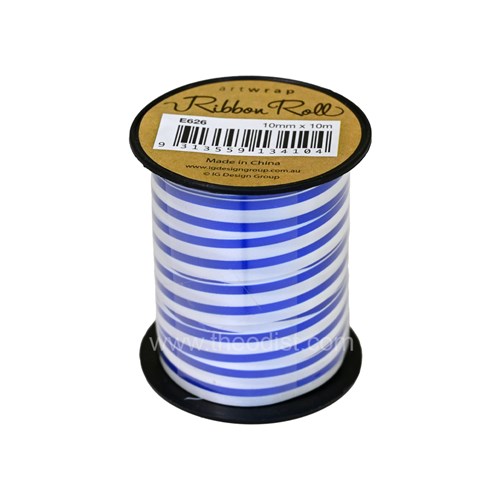 Artwrap E626 Ribbon Roll 10mmx10m Assorted Colour/Designs_5 - Theodist