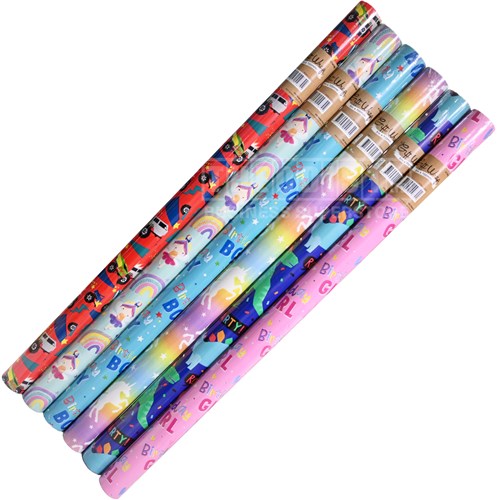 Artwrap E6911 Gift Wrap 3mx700mm Assorted Design - Theodist