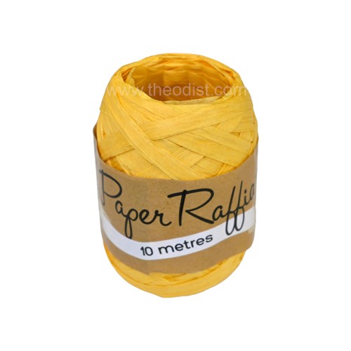 Artwrap E826 Paper Raffia Assorted Colours 10m_1 - Theodist