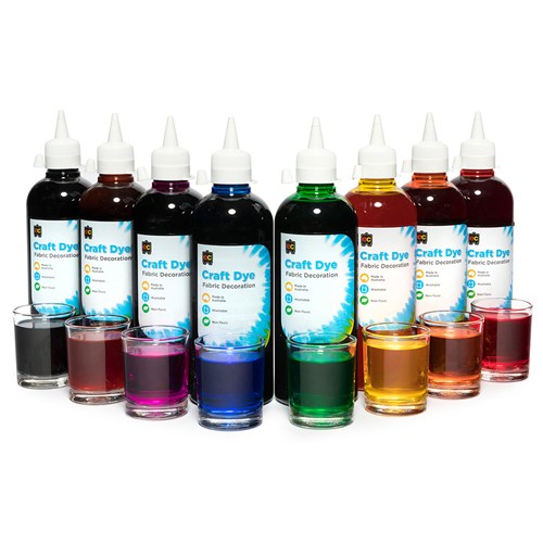 Educational Colours Craft Dye Fabric Decoration 500mL - Theodist 