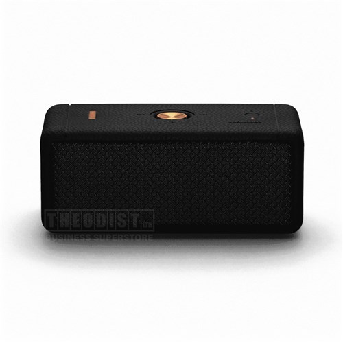 Marshall Emberton II Black and Brass Bluetooth Speaker - Theodist